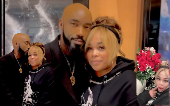 T-Boz Receives Red Rose Bouquet After Movie Date with Friend King Yahweh